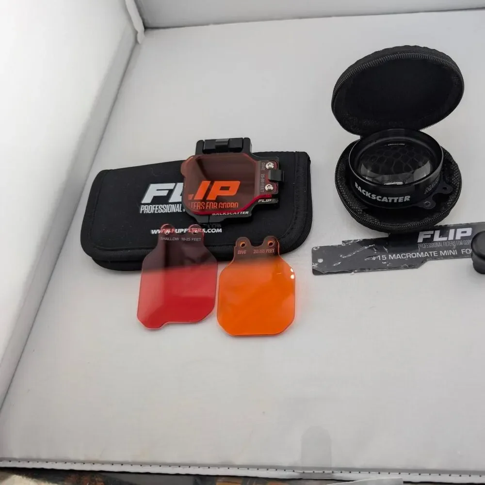Backscatter FLIP9 Pro Kit +15 MacroMate Mini Lens For GoPro 9 10 11 12 13 EU